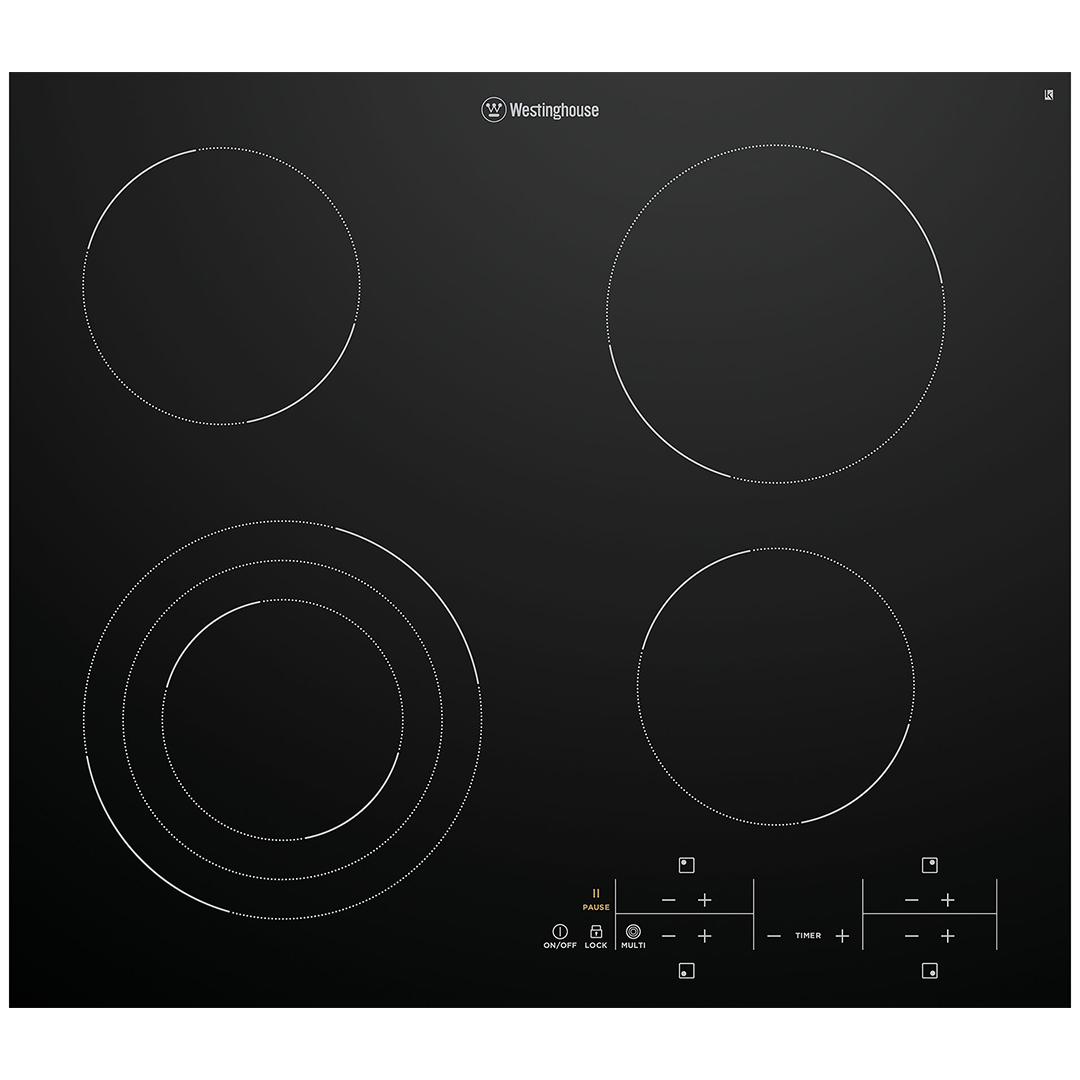 Westinghouse 60cm 4 zone ceramic cooktop - EX-DISPLAY