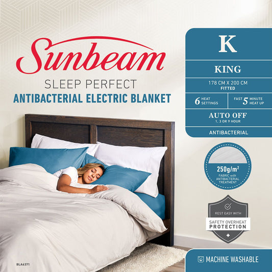 Sunbeam King Electric Blanket BLA6371
