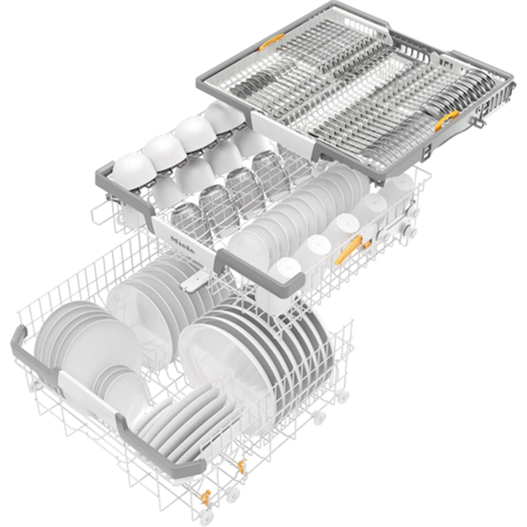 Miele Stainless Steel Built-Under Dishwasher with AutoDos