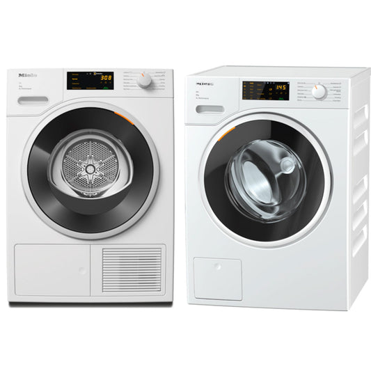 Miele 9kg Washer + 9kg Dryer