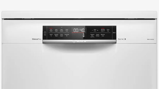 Bosch 60cm White Freestanding Dishwasher