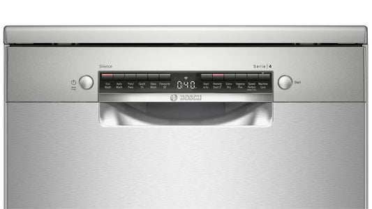 Bosch Freestanding AntiFingerprint Stainless Steel Dishwasher