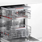 Bosch Stainless Steel Built-under Dishwasher with Cutlery Tray