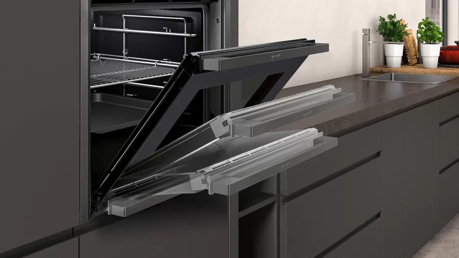 NEFF Built-in oven with added steam function - Graphite Grey
