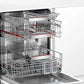 Bosch Stainless Steel Built-under Dishwasher with Home Connect