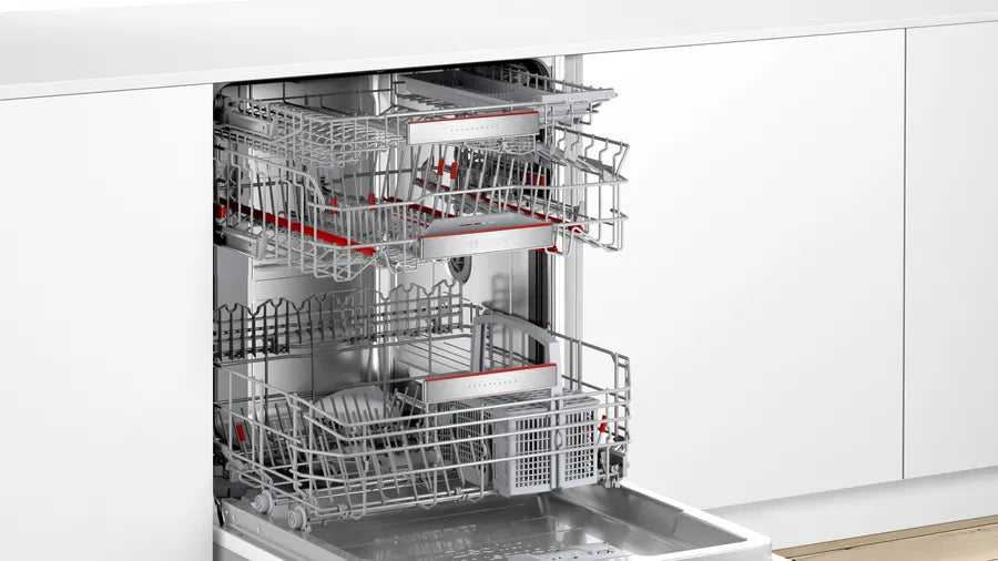 Bosch Stainless Steel Built-under Dishwasher with Home Connect