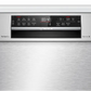 Bosch Stainless Steel Built-under Dishwasher with Home Connect