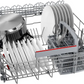 Bosch Stainless Steel Built-under Dishwasher with Cutlery Tray