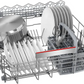 Bosch Stainless Steel Built-under Dishwasher with Home Connect