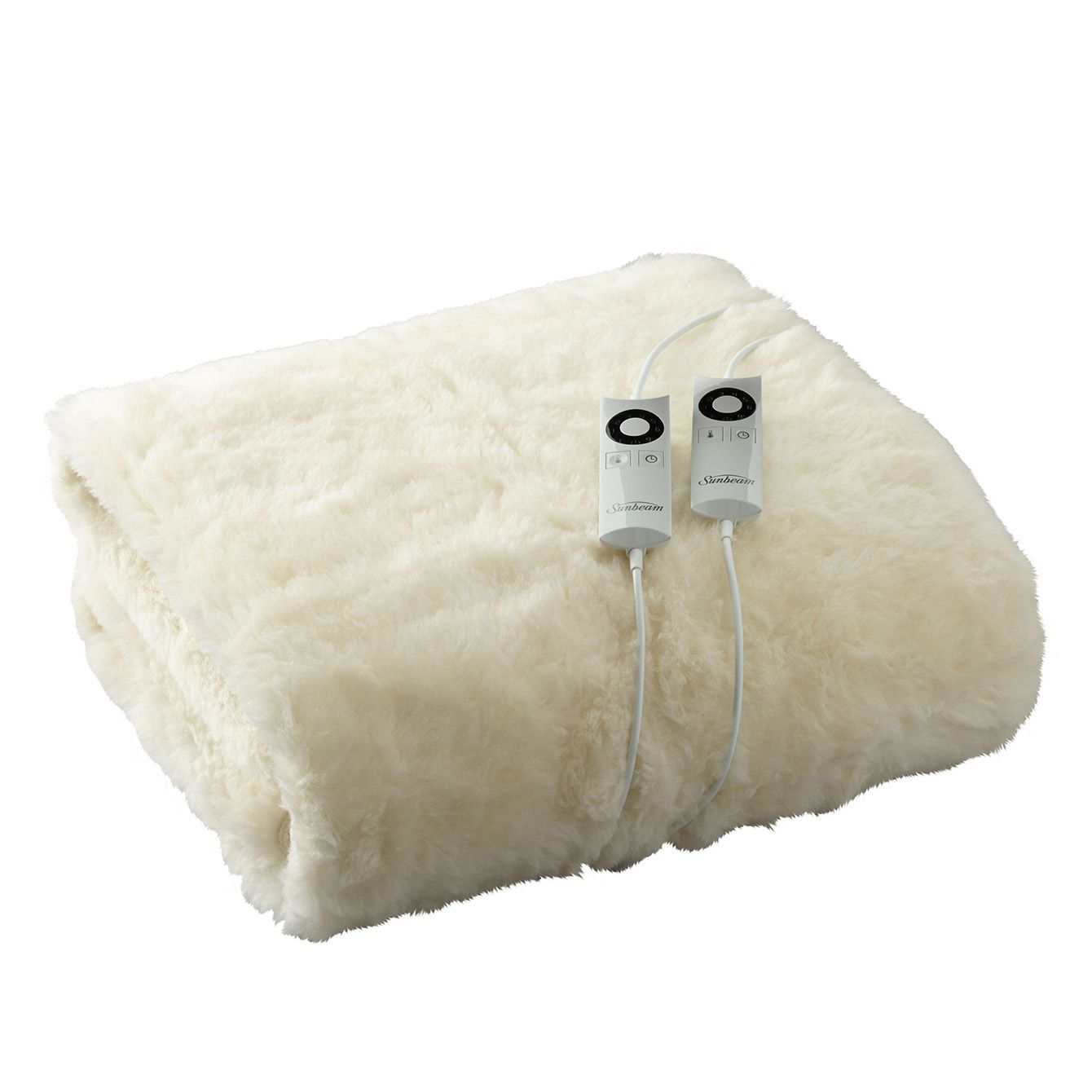 Sunbeam Sleep Perfect Wool Fleece Electric Blanket King