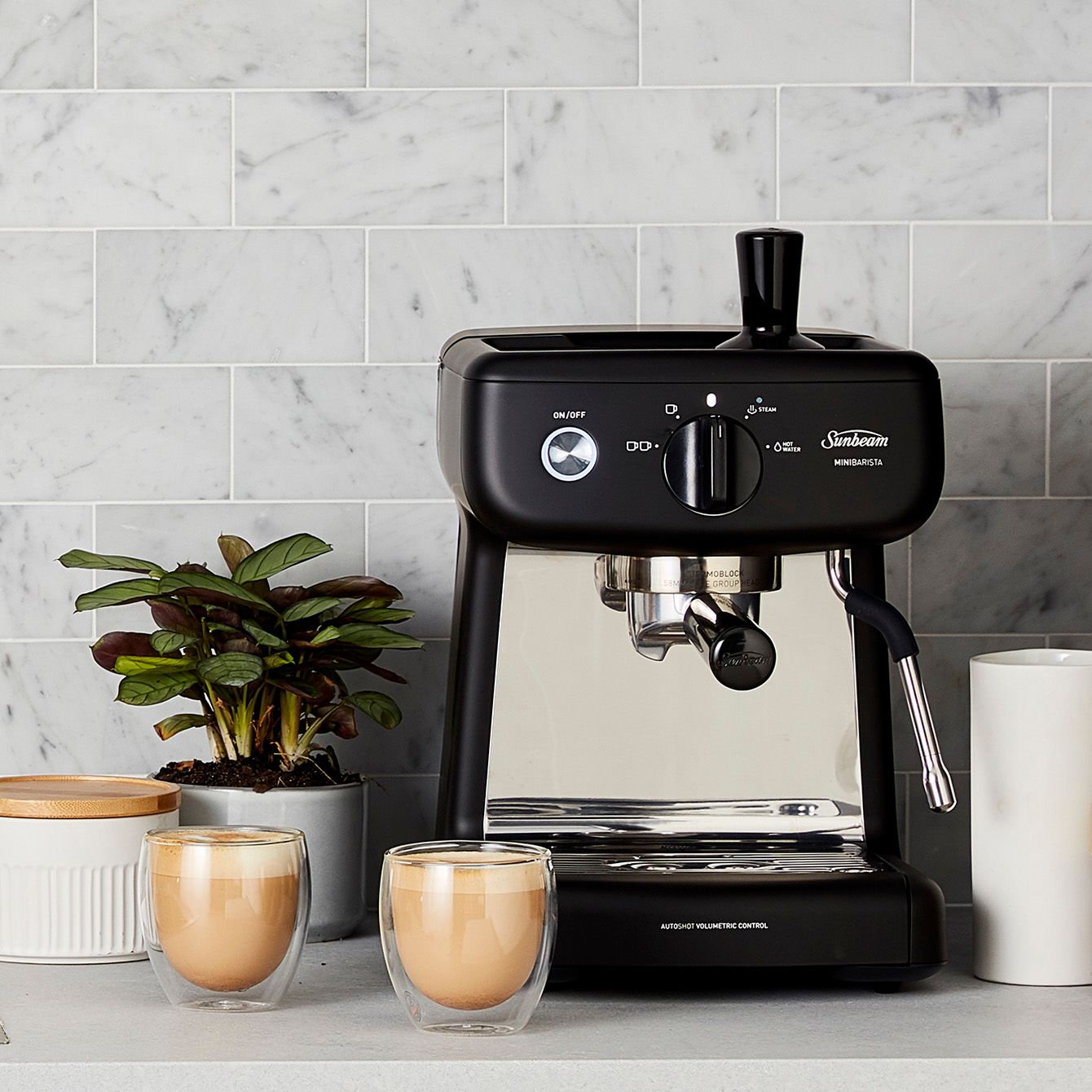 Sunbeam Mini Barista Espresso Machine - Black
