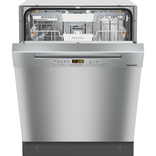 Miele Stainless Steel Built-Under Dishwasher with 3D Cutlery Tray