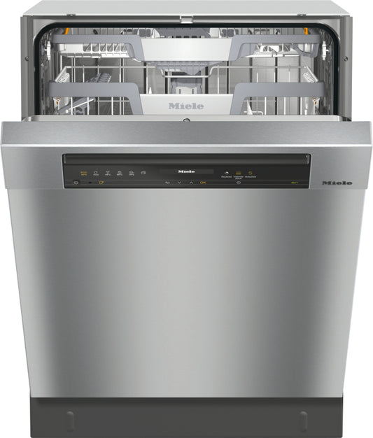 Miele Stainless Steel Built-Under Dishwasher with AutoDos