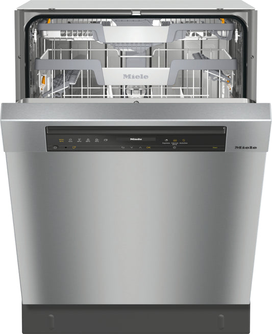 Miele Stainless Steel Built-Under XXL Dishwasher with AutoDos