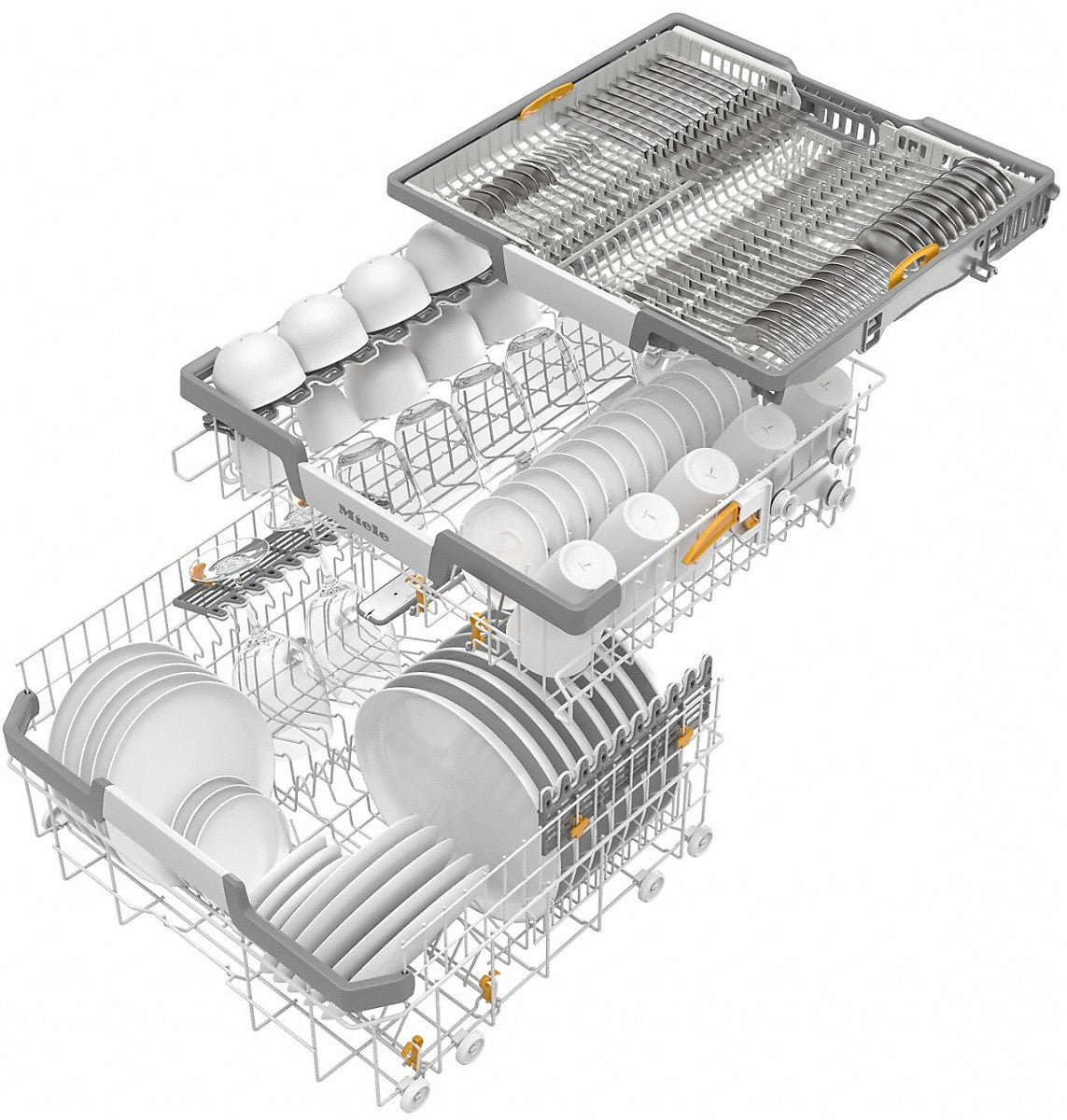 Miele Fully-Integrated XXL Dishwasher with AutoDos & Knock2Open