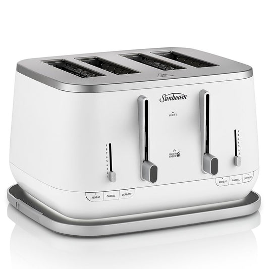 Sunbeam Kyoto City Collection 4 slice Toaster - White