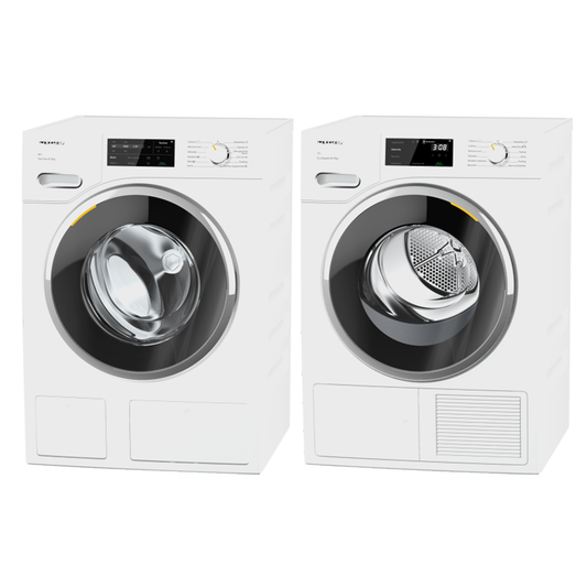 Miele 9kg Washer with TwinDos + 9kg Dryer