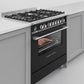 Fisher & Paykel 90cm Dual Fuel Freestanding Cooker - Black