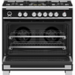 Fisher & Paykel 90cm Dual Fuel Freestanding Cooker - Black