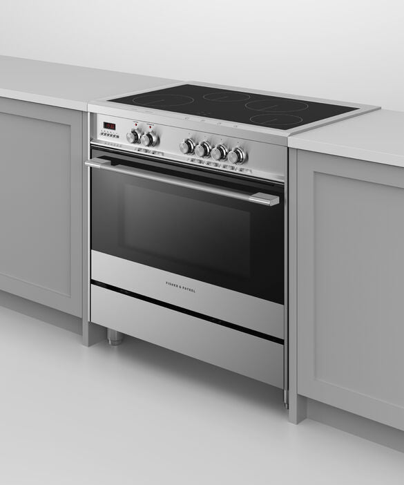 Fisher & Paykel 90cm Induction Freestanding Cooker