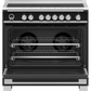 Fisher & Paykel 90cm Induction Freestanding Cooker - Black