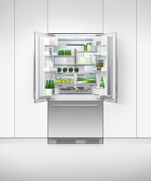 Fisher & Paykel 476L Integrated French Door Refrigerator with Ice & Water