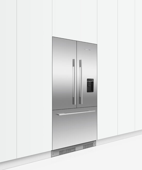 Fisher & Paykel 476L Integrated French Door Refrigerator with Ice & Water