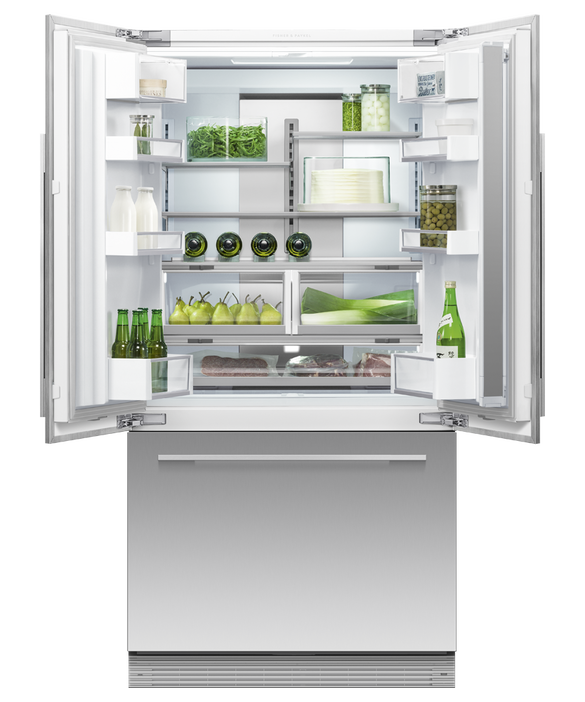 Fisher & Paykel 476L Integrated French Door Refrigerator with Ice & Water