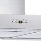 Schweigen 90cm Wall Mounted Rangehood with 1600m3/hr External Motor